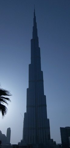 Burj Khalifa, Dubai's iconic tower. Photo by Hameed Eriyal.