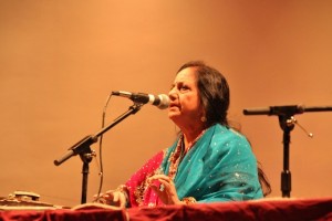 Dr. Usha Bhargave was a vocal performer at the meet.