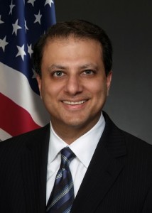 Preet Bharara, the US Attorney for the Southern District of New York