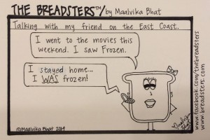 A Breadsters comic strip (courtesy of Breadsters Facebook page)