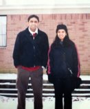 Anjali and Ashif during their college days.