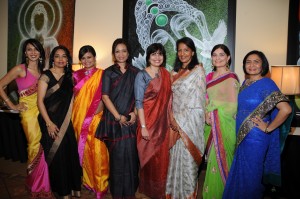 Joya Dass (third from the left) with the co-founders and board members of Chetna