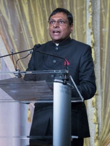 Wipro CEO T.K. Kurien at the AIF Annual Spring Awards Gala (courtesy of AIF)