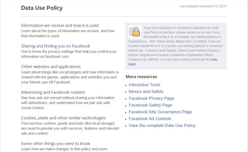 Privacy-Policy-of-Facebook