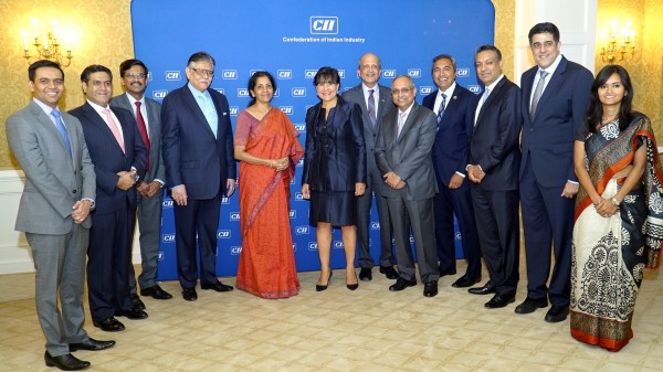 CII delegation with Minister Sitharaman & Secretary Pritzker