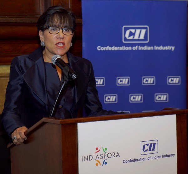 Secretary Pritzker at CII Indiaspora Reception