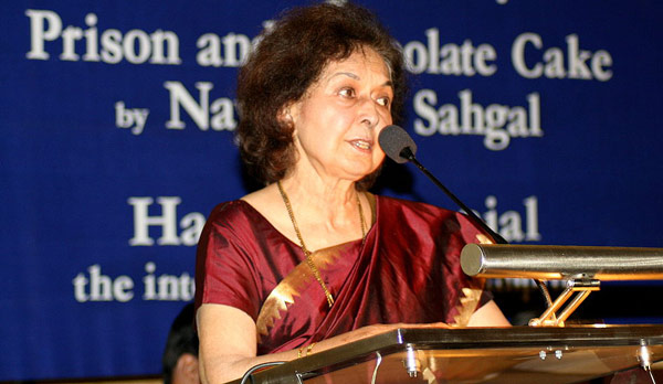 Nayantara Sahgal (Courtesy of Ramesh lalwani via Wikipedia)