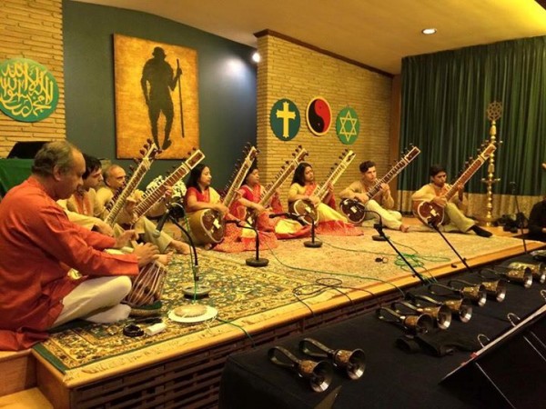 Sitar performance at Gandhi center