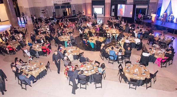 Delegates at a gala organized by the American India Foundation's Richmond chapter in Richmond, VA, on November 7, 2015.