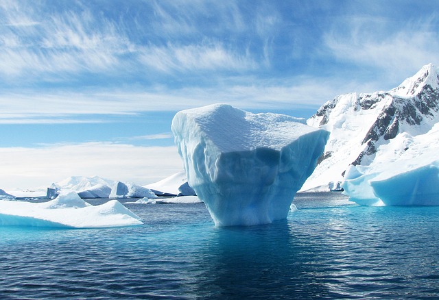 Antartica iceberg melting