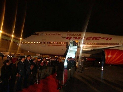 PM Modi arrives in Belgium 