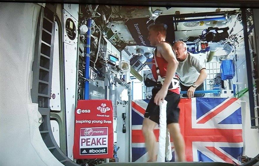 Space london Marathon Tim