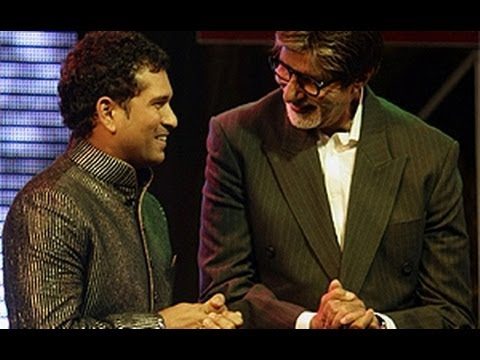 Sachin Tendulkar and Amitabh Bachchan (Courtesy of youtube)