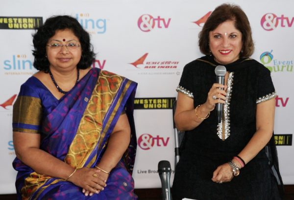 Vandana Sharma,  Regional Manager, Air India Americas and Neeta Bhasin, CEO, Event Guru.