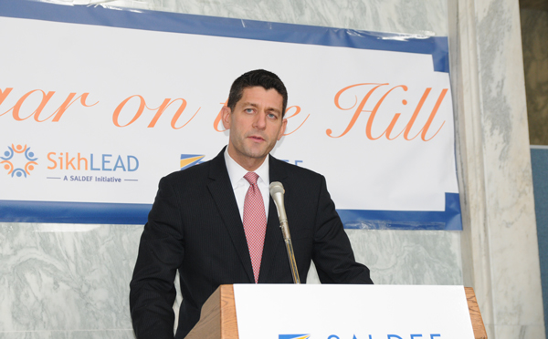 Paul Ryan at the langar. Photo credit: Sirmukh Singh Manku