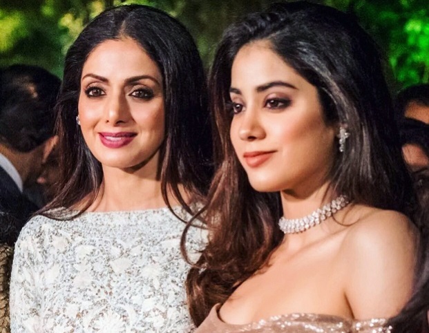 Sridevi with daughter Jhanvi Kapoor (Courtesy of twitter)