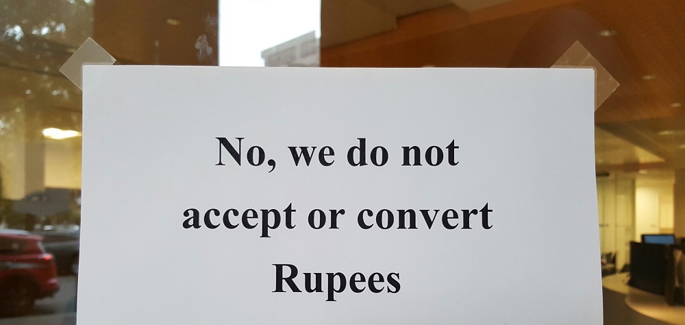 Image result for no rupees for you