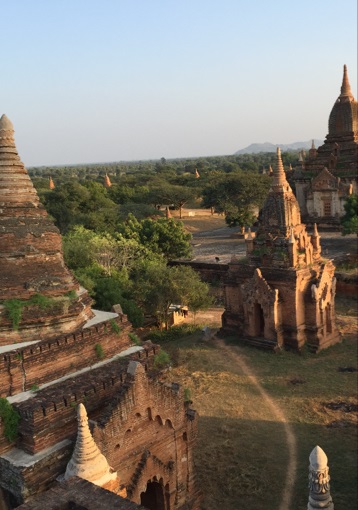 Stupas in Bagan, Myanmar
