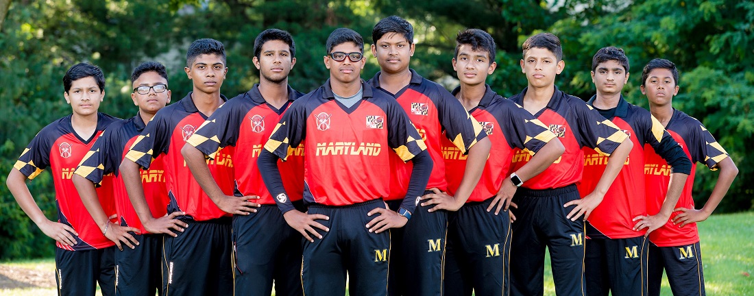 Members of first ever Maryland state Under-16 team