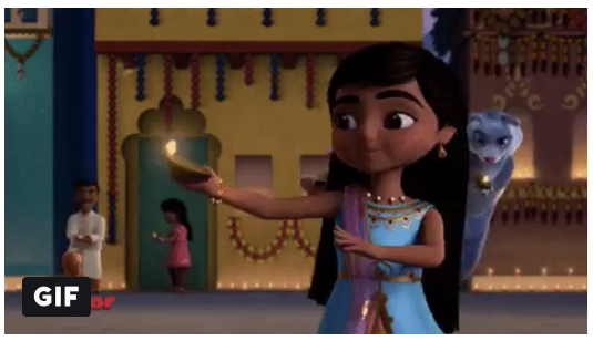 A sneak peek at first ever Indian Disney cartoon, Mira, Royal Detective