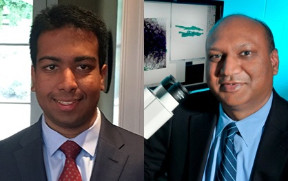 Advaite CEO Karthik Musunuri (left) and Chief Scientific Officer Sandeep Jain.