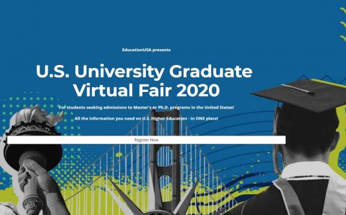 EducationUSA virtual university fair