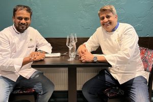 Chef Sheik Mohideen and Chef Sunil Ghai at Pickle, Dublin.