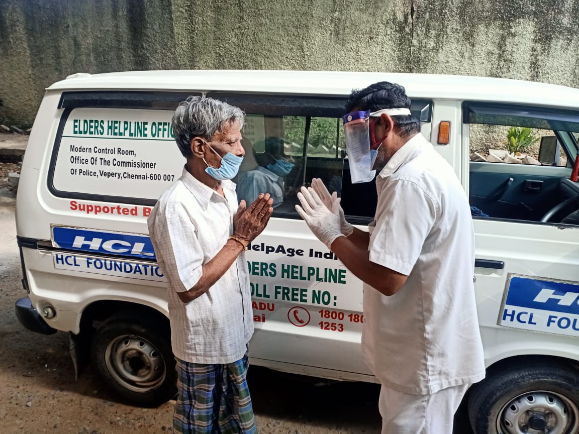 A HelpAge Mobile Health Unit; photo supplied by the American Friends of HelpAge India