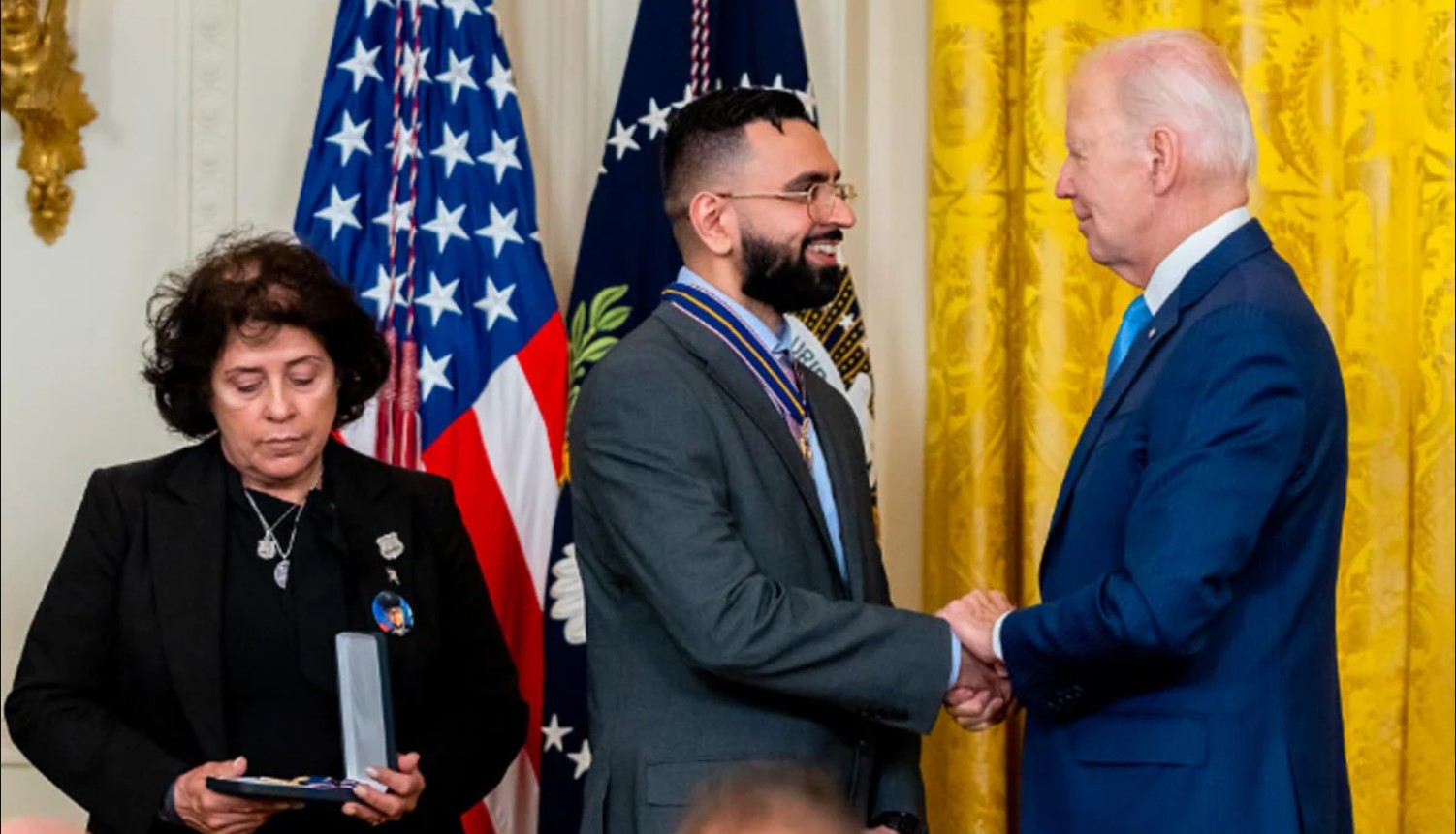 Biden honours Indian American cop with Medal of Valor